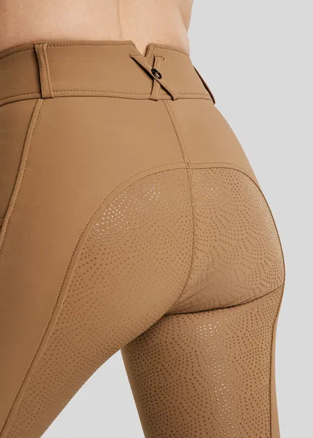 Megan pantalon con bolsillo movil F/G - Camel