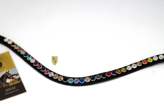 Bridle2Fit Frontalera personalizada con Swarovski