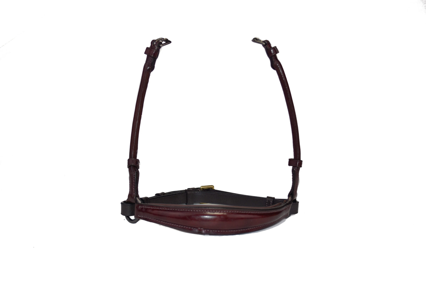 Bridle2Fit Muserola Alemana PLANA CHAROL