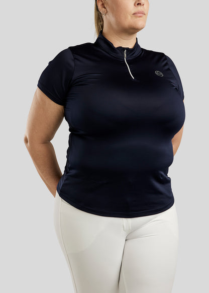 Curve Everly Mon-Tech polo - Navy