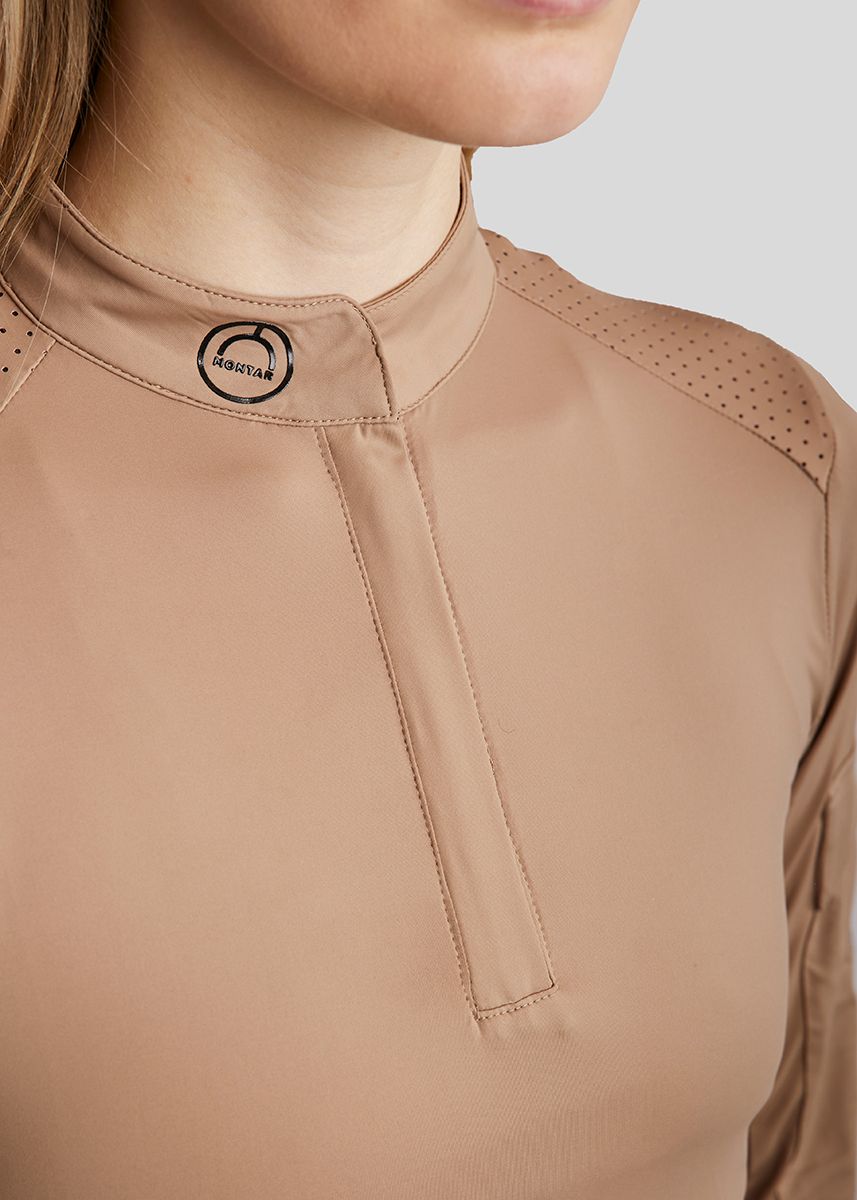 MoEverline polo rosegold - Latte