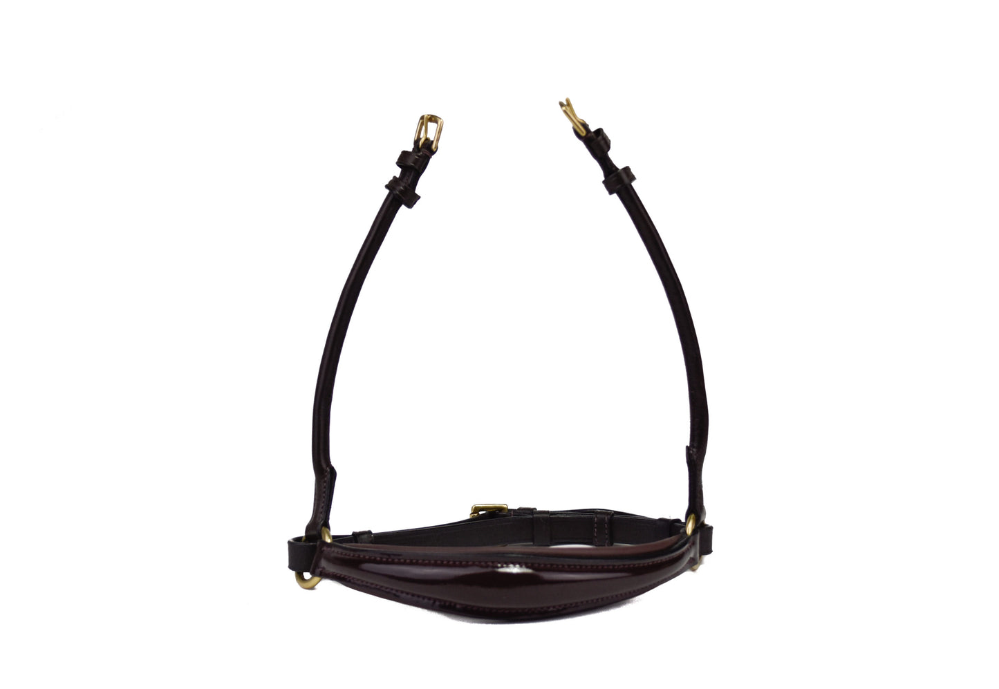 Bridle2Fit Muserola Alemana PLANA CHAROL