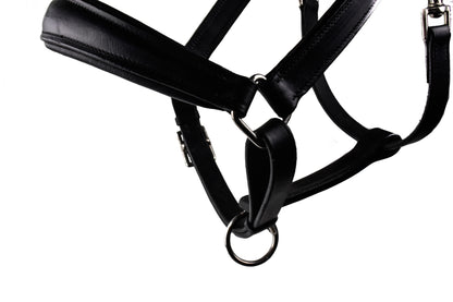 Bridle2Fit cabezada de cuadra anatómica de piel