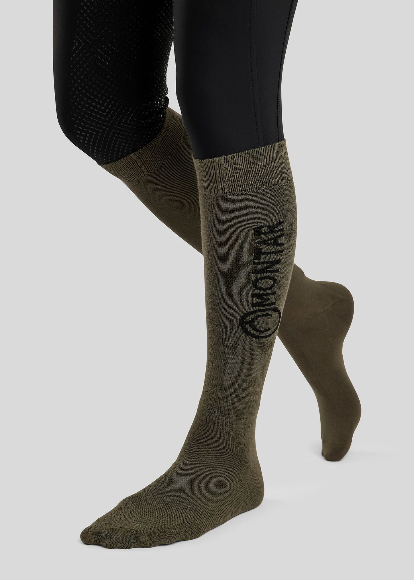 Calcetines Logo Montar - Dusty Green